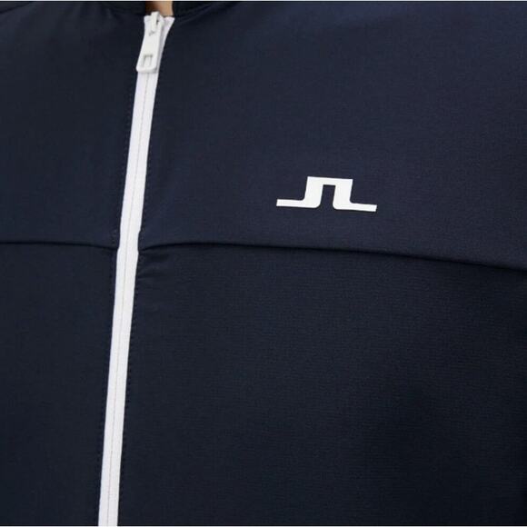 J. Lindeberg Jeff Hybrid Jacket, Men's, Navy/White, Medium, 225$ NWT - Picture 13 of 13